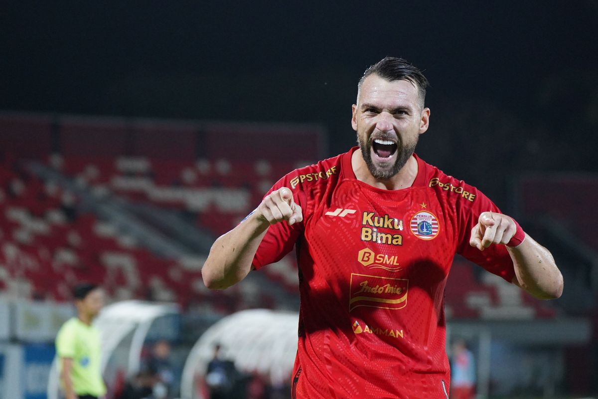 Hasil Skor Persija Vs Persita 1-0: Tandukan Marko Simic Bawa Macan Unggul di Babak Pertama