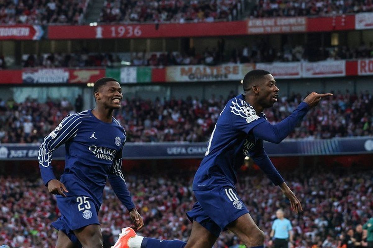 Jadwal Leg Kedua Semifinal Liga Champions: PSG Kontra Arsenal