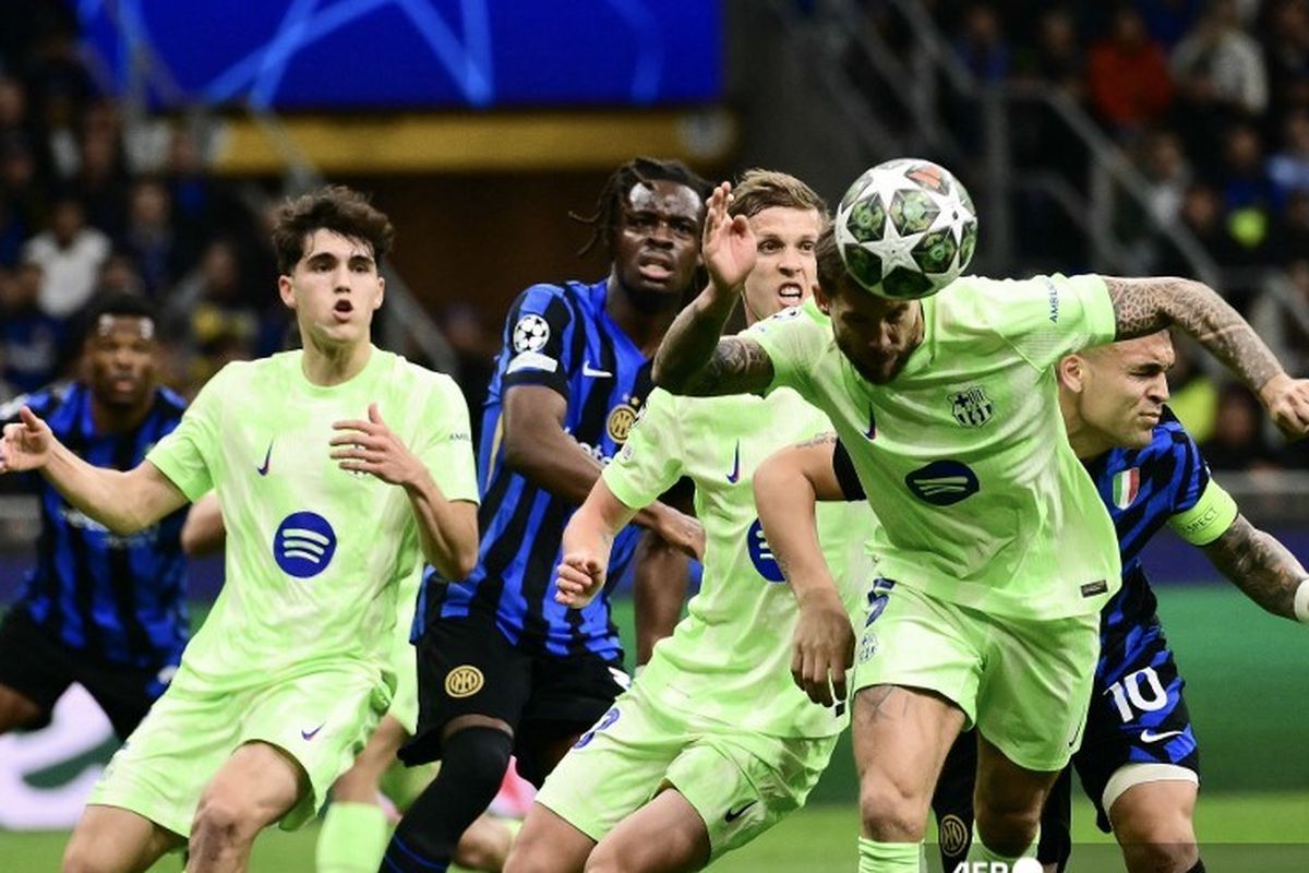 Epic! Inter Milan Lolos ke Final Liga Champions Usai Drama 120 Menit Kontra Barcelona