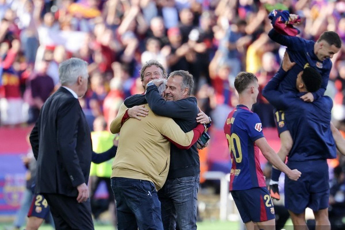 Hansi Flick Merendah Usai Barcelona Taklukkan Real Madrid 4-3: "Belum Saatnya Merasa Juara"